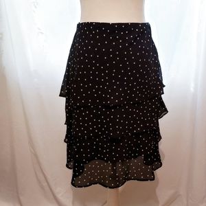 Jessica Howard Tiered Ruffle Skirt Size 10